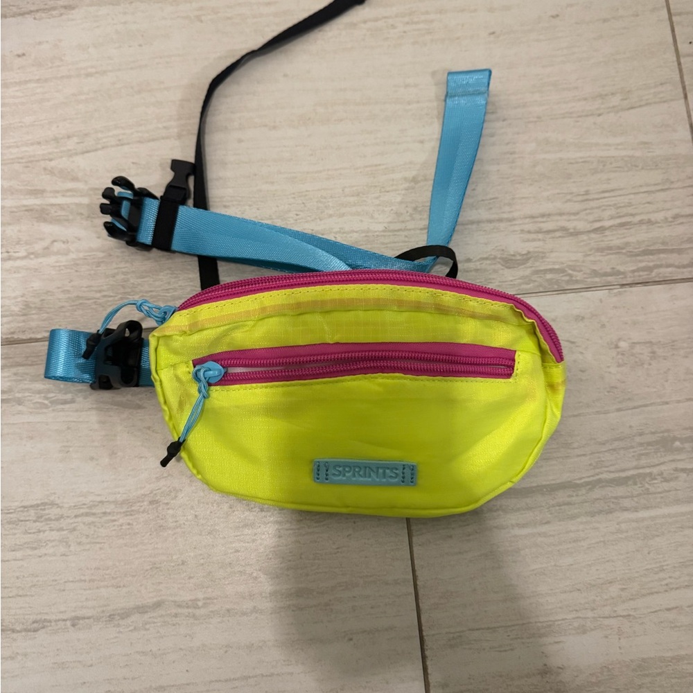 SPRINTS Neon Yellow and Pink Fanny Pack